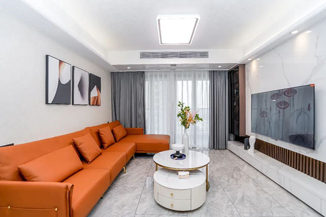 168㎡四居，打造靈活的起居動線，體驗寬敞清新的簡約生活